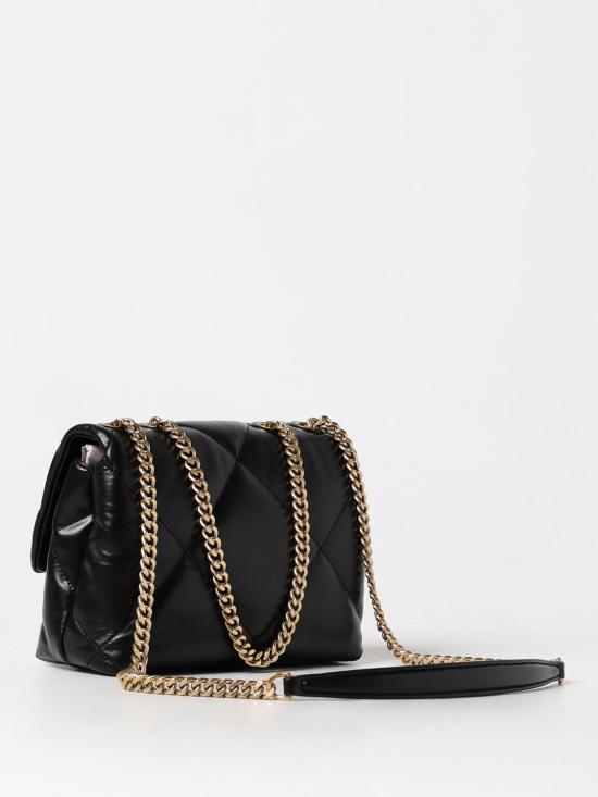 26SS 토리버치 스몰 키라 다이아몬드 퀼트 컨버터블 숄더백 154706 001 Black - TORY BURCH