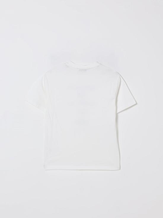 25FW [키즈] 엠에스지엠 티셔츠 F5MSJBTH222 002 White - MSGM