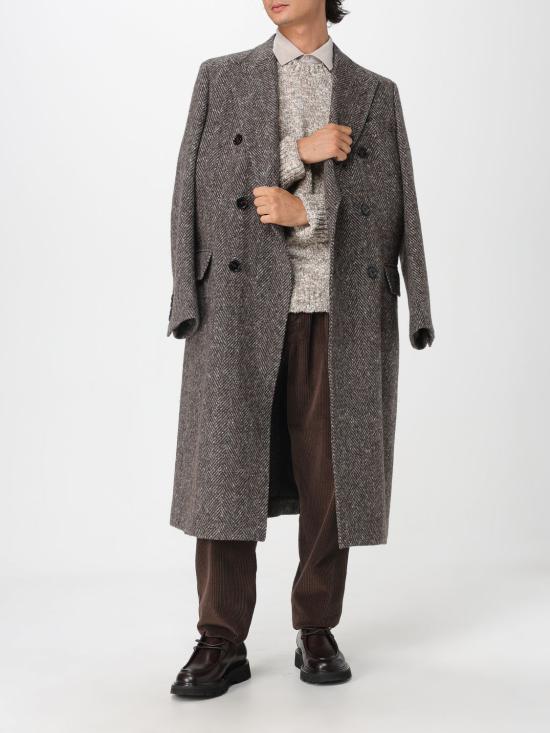 25FW 돌체앤가바나 스트레이트 팬츠 GP13XTG8NN6 M0674 Brown - DOLCE & GABBANA