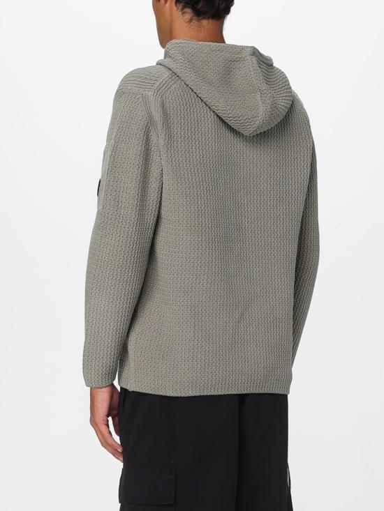 25FW 씨피 컴퍼니 긴팔 티셔츠 19CMKN018A005558G 356 Grey - C.P. COMPANY