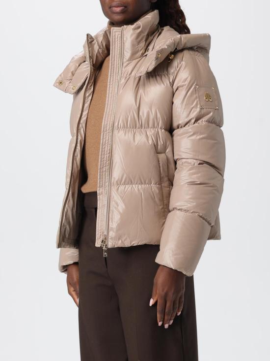 25FW 무스너클 디태쳐블 후드 샤이니 쉘 다운 자켓 M35LJ148G 1491 Champagne - MOOSE KNUCKLES