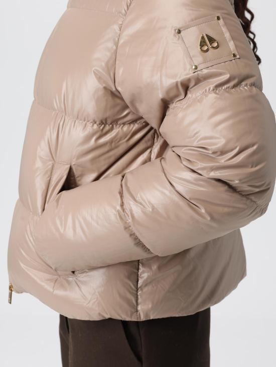 25FW 무스너클 디태쳐블 후드 샤이니 쉘 다운 자켓 M35LJ148G 1491 Champagne - MOOSE KNUCKLES