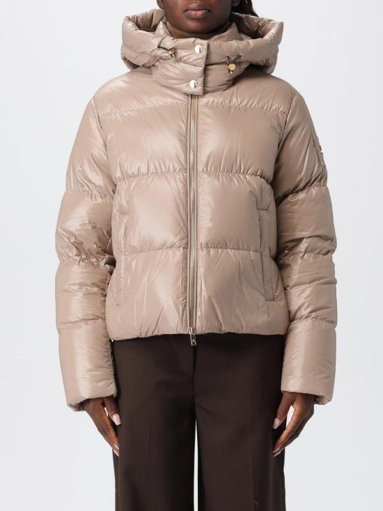 25FW 무스너클 디태쳐블 후드 샤이니 쉘 다운 자켓 M35LJ148G 1491 Champagne