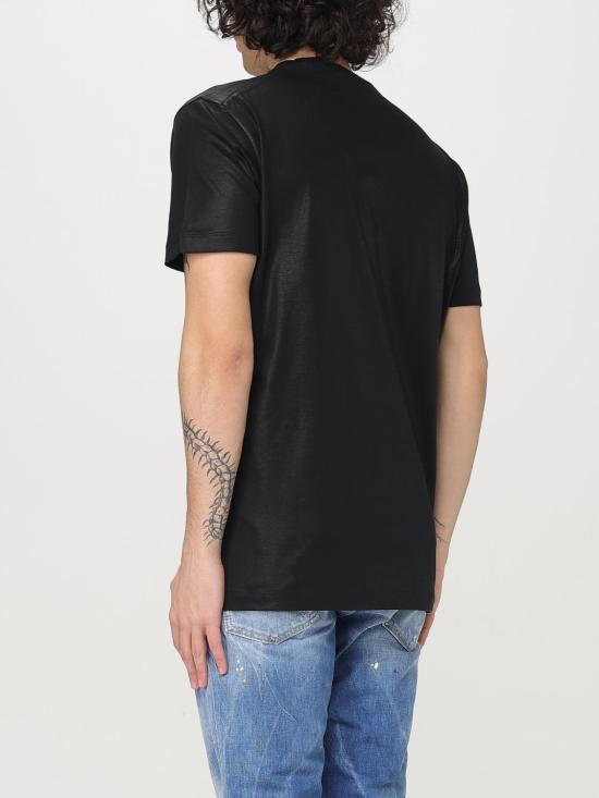 25FW 디스퀘어드2 반팔 티셔츠 S71GD1545D20035 900 Black - DSQUARED2