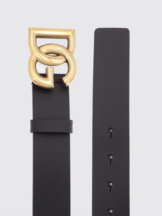 26SS 돌체앤가바나 가죽 벨트 BC4644AX622 8E831 Black 1 - DOLCE & GABBANA