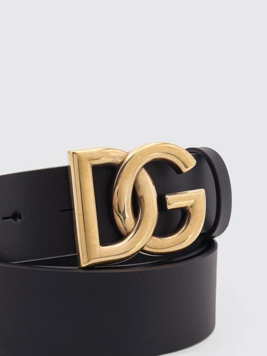 26SS 돌체앤가바나 가죽 벨트 BC4644AX622 8E831 Black 1 - DOLCE & GABBANA
