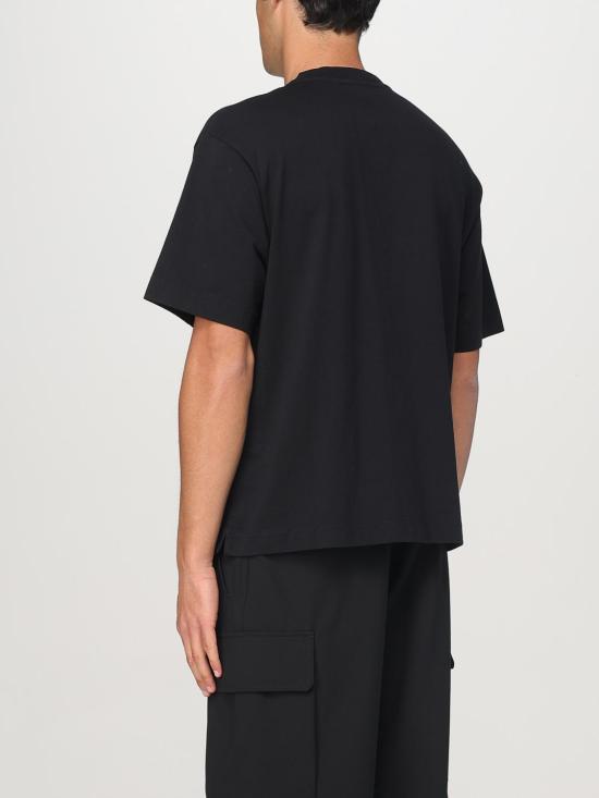 25FW 오프화이트 반팔 티셔츠 OMAA120C99JER008 1001 Black - OFF WHITE