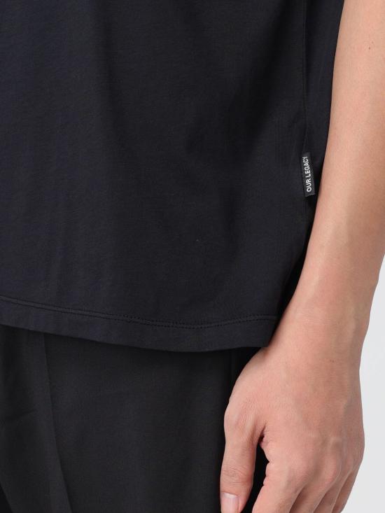 25FW 아워레가시 뉴 박스 저지 반소매 티셔츠 M2206NBL BLACK CLEAN JERSEY Black - OUR LEGACY