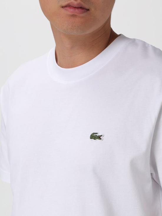 26SS 라코스테 반팔 티셔츠 TH7318 001 White - LACOSTE