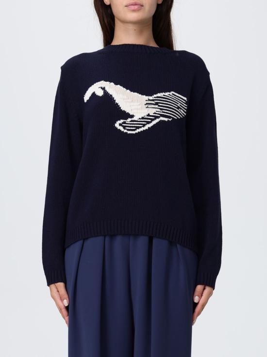 25FW 위켄드막스마라 NESPOLA 네스폴라 코튼 코르도네 스웨터 2525366171600 002 Blue