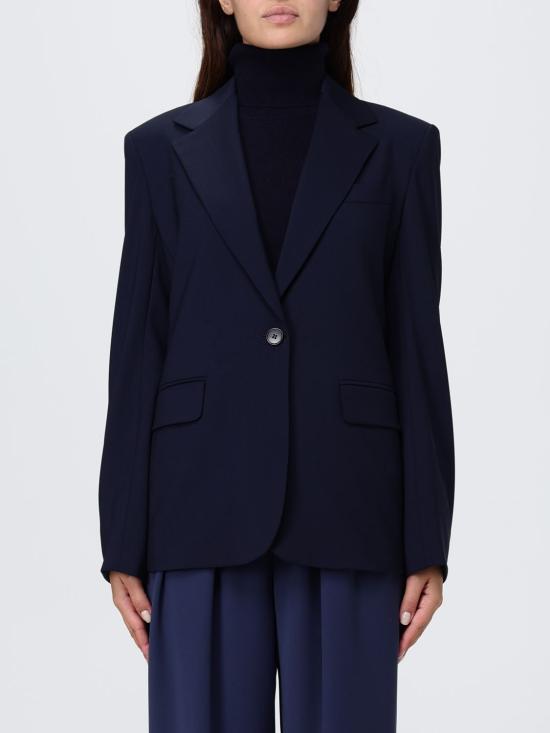 25FW 위켄드막스마라 자켓 2525046041600 001 Blue