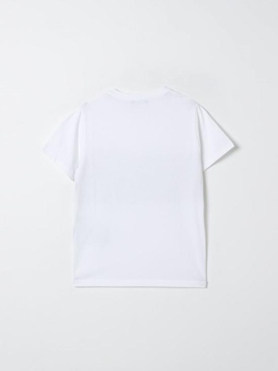 25FW [키즈] 발망 티셔츠 BX8R81Z3186 100OR White - BALMAIN