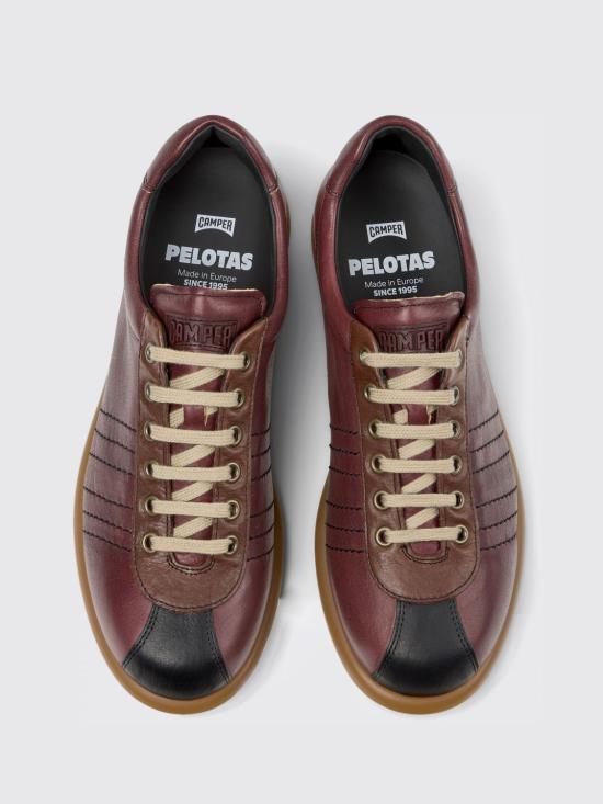 25FW 캠퍼 뮬/슬리퍼 K201758 007 PELOTAS 0 Burgundy - CAMPER