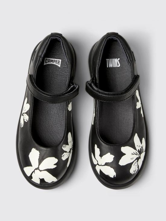 25FW [키즈] 캠퍼 슈즈 K800549 006 TWINS 0 Black - CAMPER