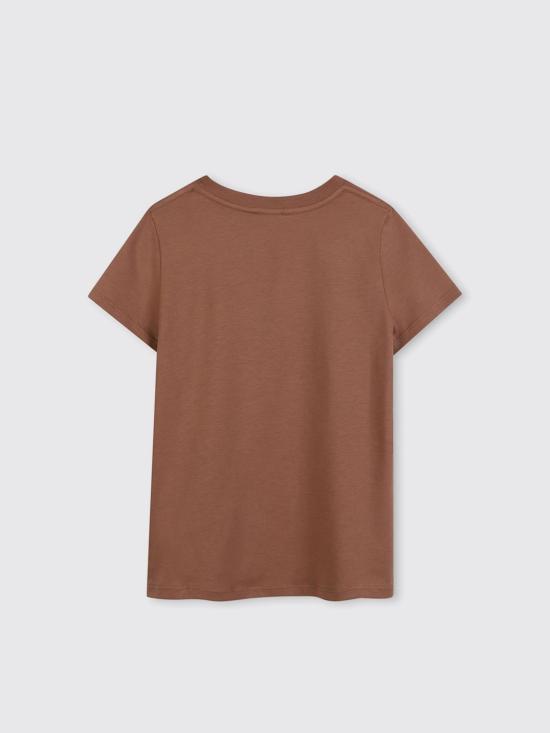 25FW [키즈] 끌로에 티셔츠 C20659 31C Brown - CHLOE