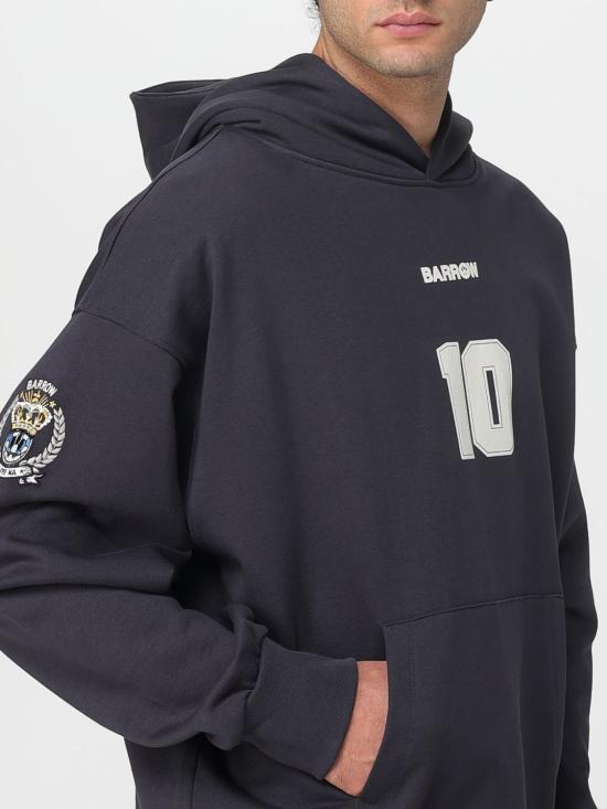 25FW 바로우 긴팔 티셔츠 F5BWUAHS074 251 Grey - BARROW