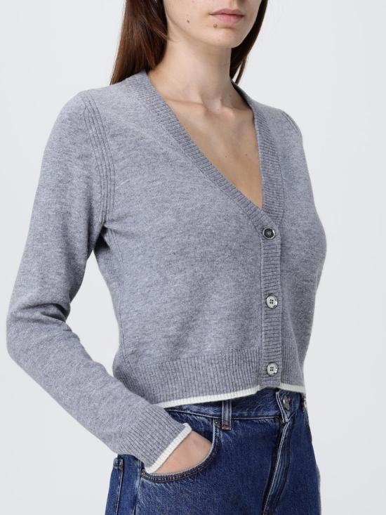 25FW 핑코 가디건 105447A2Q9 II2 Grey - PINKO