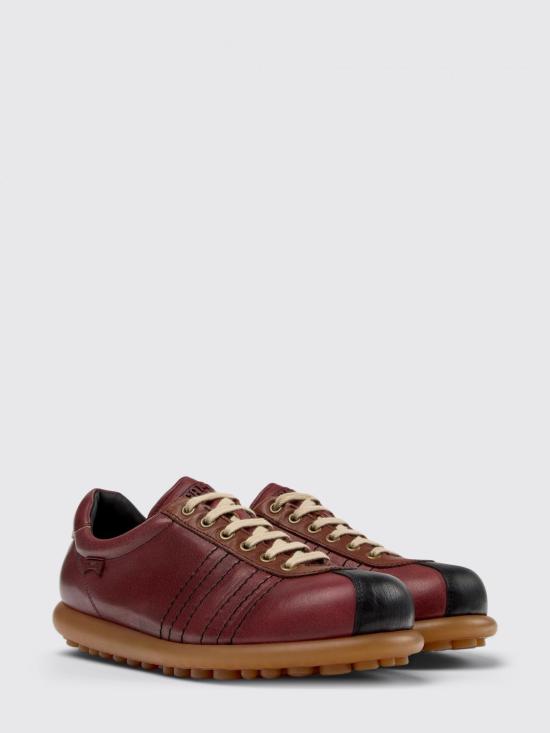 26SS 캠퍼 스니커즈 K101018 007 PELOTAS 0 Burgundy - CAMPER