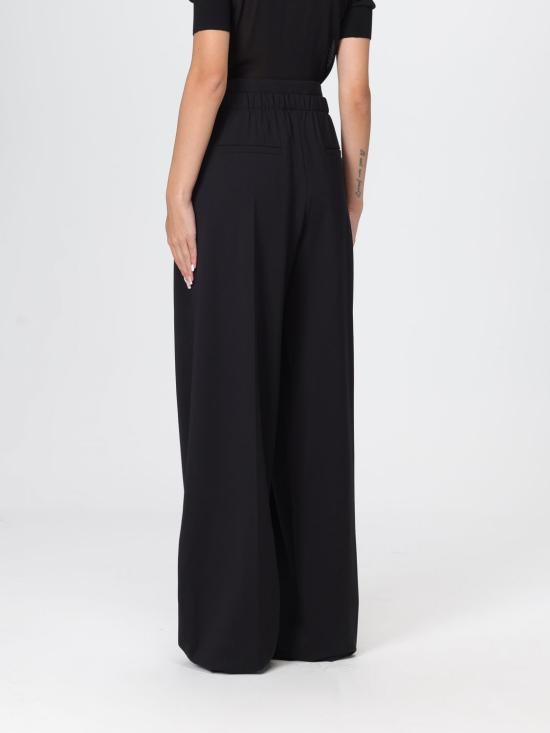 25FW 스포트막스 스트레이트 팬츠 2522136022600 004 Black - SPORTMAX