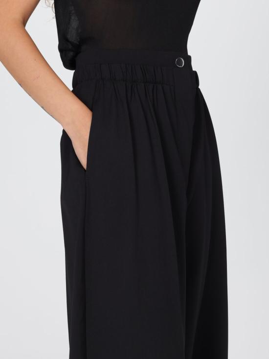 25FW 스포트막스 스트레이트 팬츠 2522136022600 004 Black - SPORTMAX