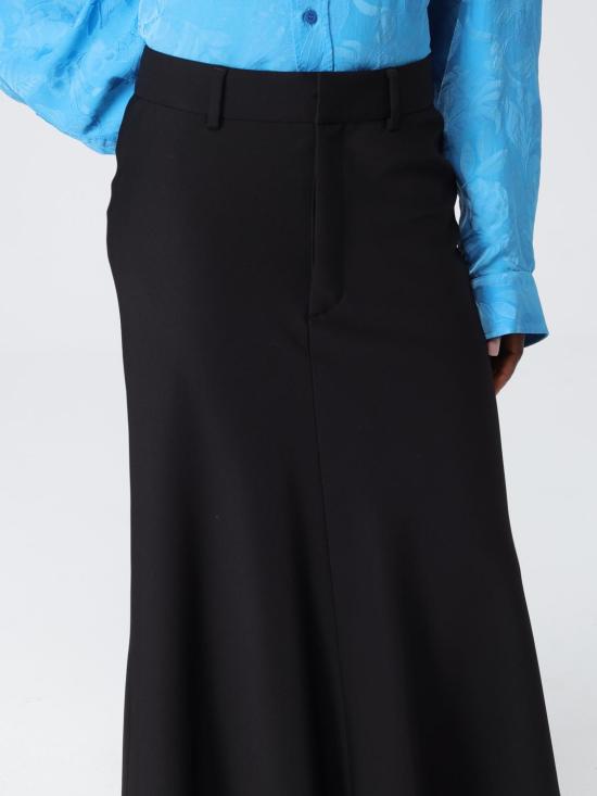 25FW 발렌시아가 롱 스커트 850662TJT21 1000 Black - BALENCIAGA