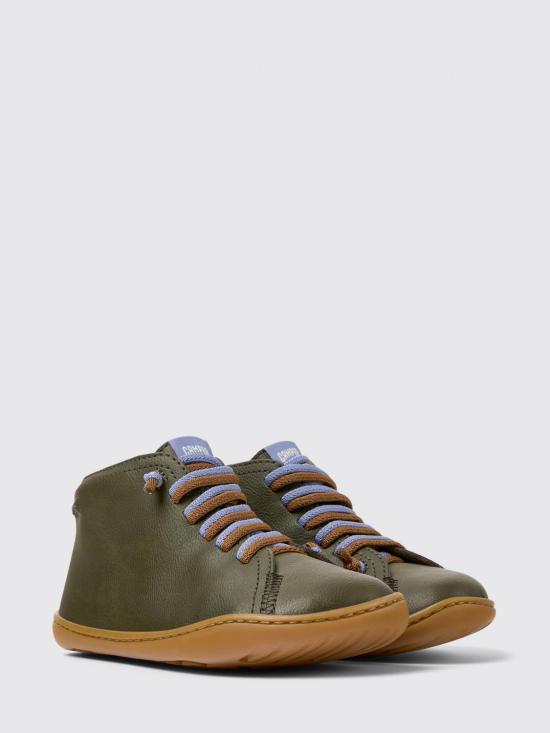 25FW [키즈] 캠퍼 스니커즈 90019 125 PEU 0 Green - CAMPER