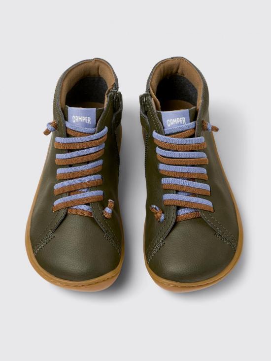 25FW [키즈] 캠퍼 스니커즈 90019 125 PEU 0 Green - CAMPER