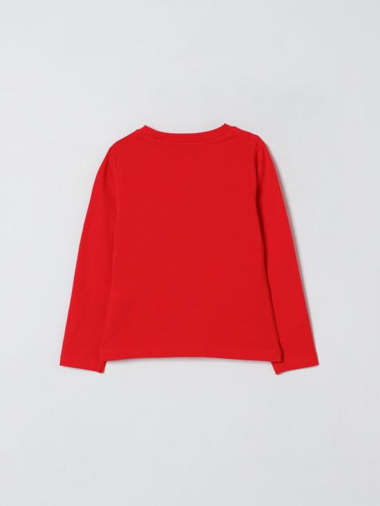 25FW [키즈] 모스키노 티셔츠 HDO010LBA11 50109 Red - MOSCHINO