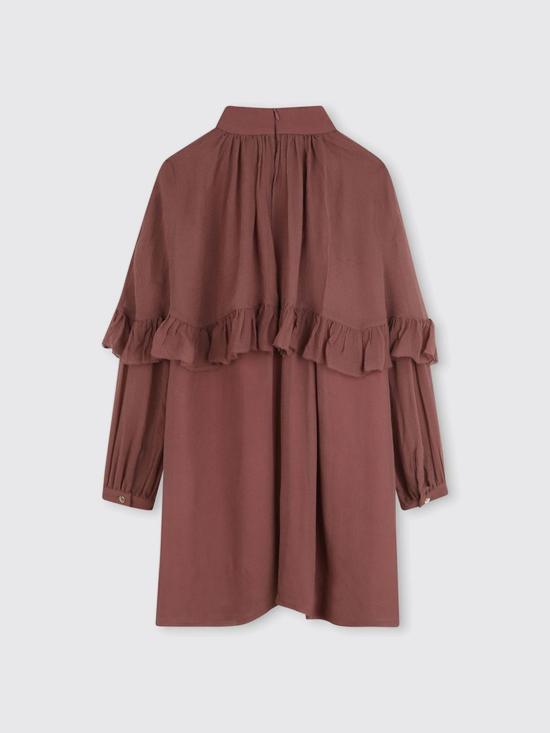 25FW [키즈] 끌로에 원피스 C20614 47N Pink - CHLOE