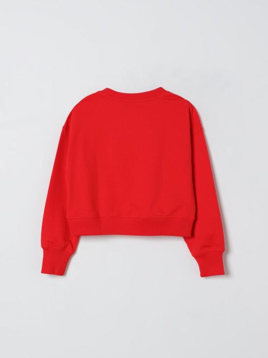 25FW [키즈] 모스키노 풀오버 HDF06GLDA16 50109 Red - MOSCHINO