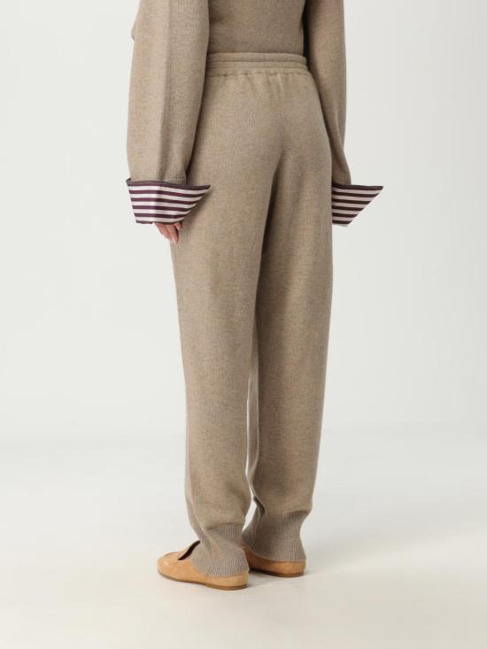 25FW 브루넬로 쿠치넬리 팬츠 M12709899P C077 Brown - BRUNELLO CUCINELLI