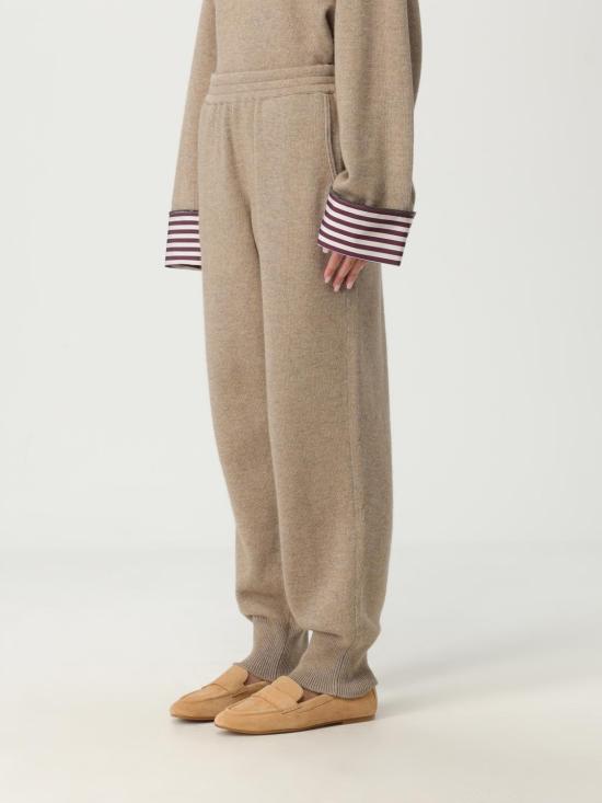 25FW 브루넬로 쿠치넬리 팬츠 M12709899P C077 Brown - BRUNELLO CUCINELLI