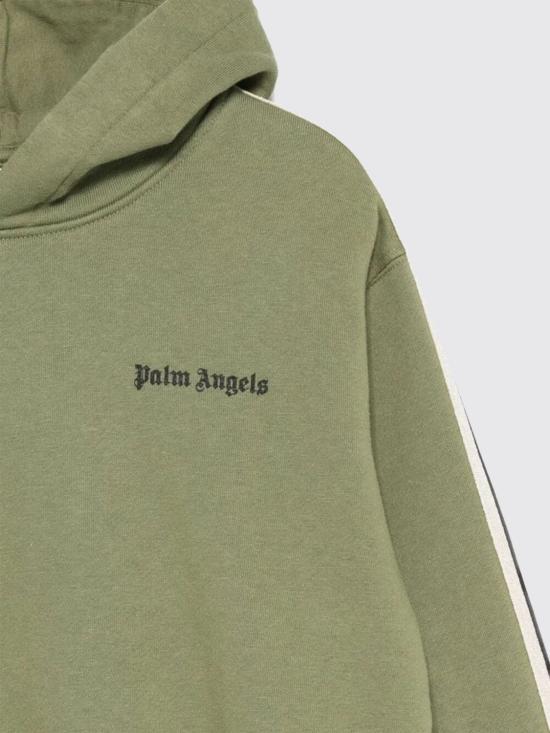 25FW [키즈] 팜앤젤스 풀오버 PBBB012F25FLE008 5610 Green - PALM ANGELS