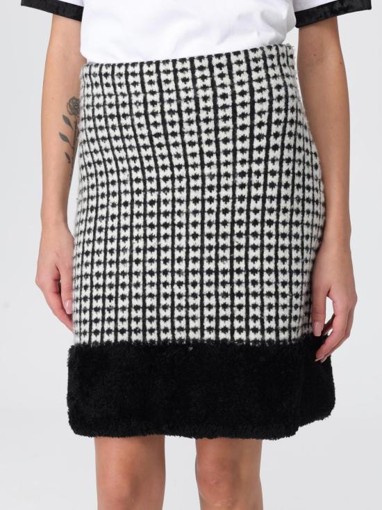 25FW 니나리찌 미디 스커트 MJU002ML0579 M1119 Multicolor - NINA RICCI