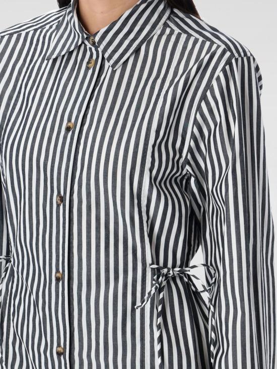 25SS 가니 블라우스 W00966475 099 Black - GANNI