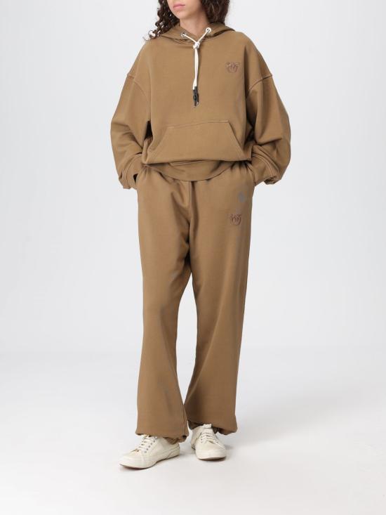 25FW 핑코 트레이닝/조거 팬츠 105508A2RB M10 Brown - PINKO