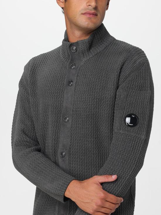 25FW 씨피 컴퍼니 스웨터 19CMKN019A005558G 978 Blue - C.P. COMPANY