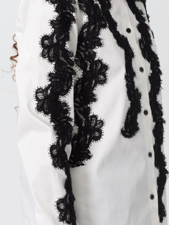 25FW 에르마노 설비노 블라우스 D474K606VQV B4716 White - ERMANNO SCERVINO