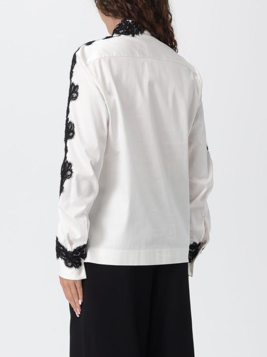 25FW 에르마노 설비노 블라우스 D474K606VQV B4716 White - ERMANNO SCERVINO