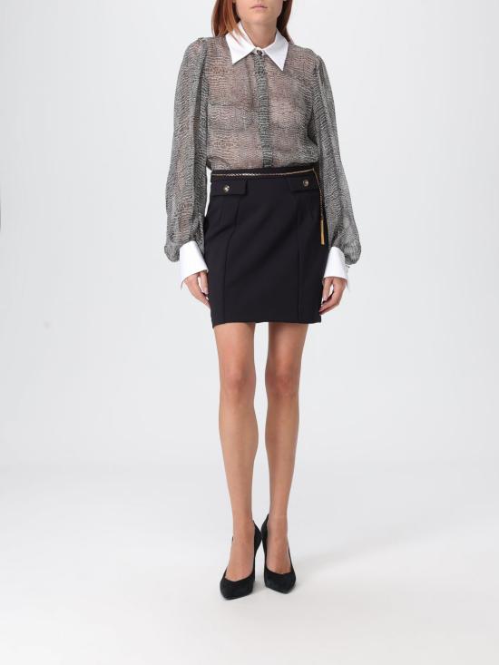 25FW 엘리자베타프랜치 숏 스커트 GO148 110 Black - ELISABETTA FRANCHI