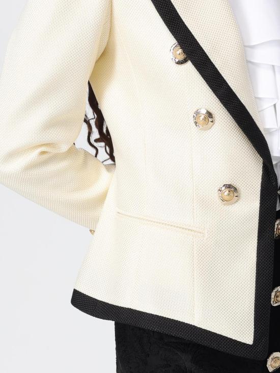 25FW 발망 자켓 FF1SE165VI29 GWO Ecru - BALMAIN