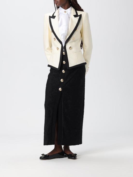 25FW 발망 자켓 FF1SE165VI29 GWO Ecru - BALMAIN