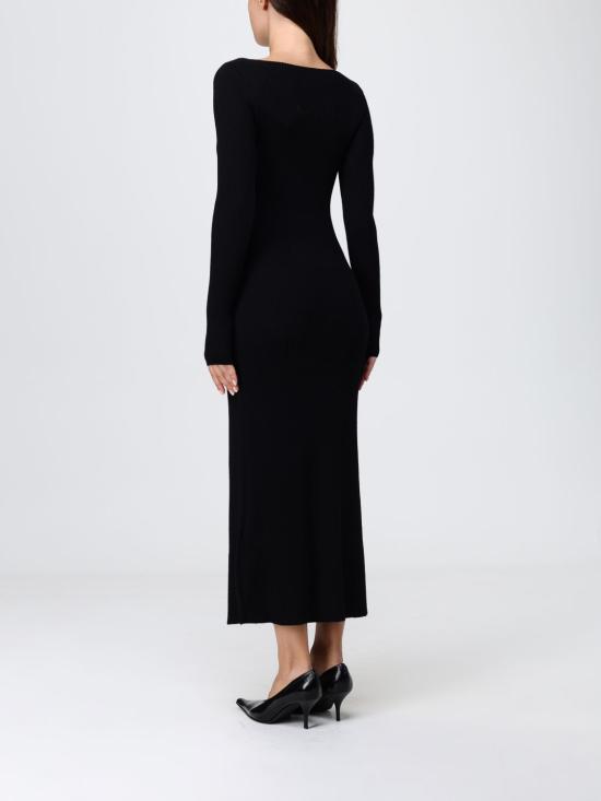 25FW 디젤 롱 원피스 A189050PLBF 9XX Black - DIESEL