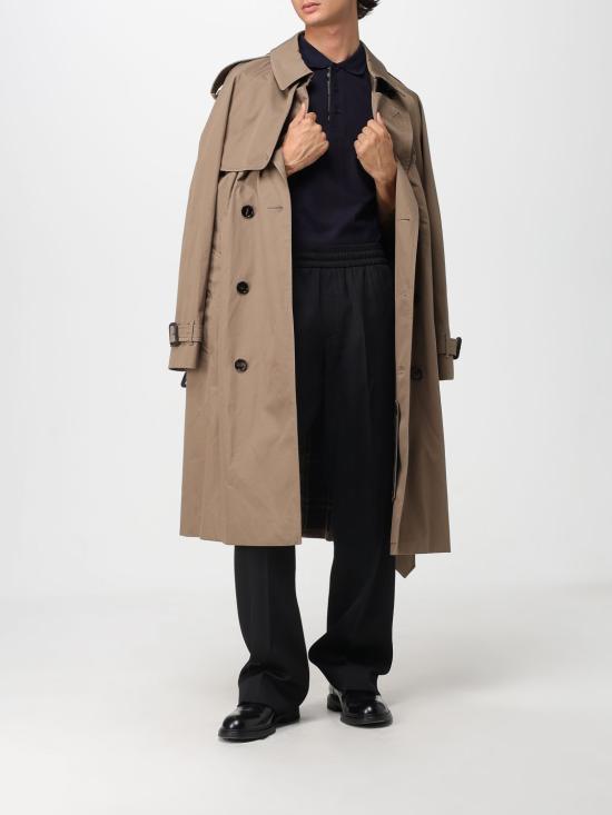 25FW 버버리 코튼 폴로 티셔츠 8099165 Blue - BURBERRY