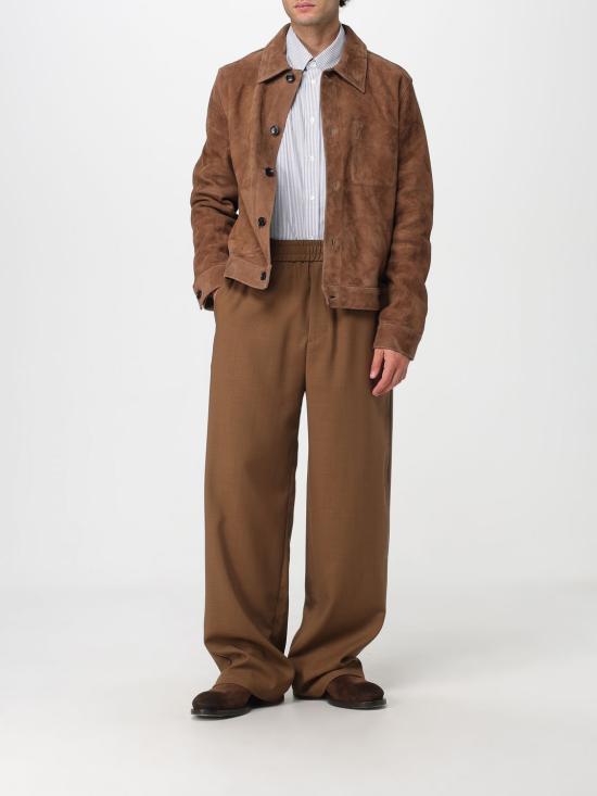 25FW 아미 트레이닝/조거 팬츠 HTR827WV0066 216 Brown - AMI