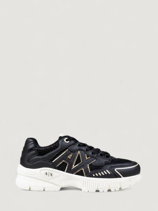 25FW 알마니 뮬/슬리퍼 XW002153AF19535 MC077 Black
