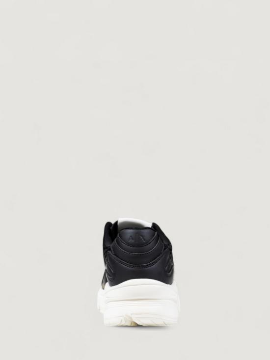 25FW 알마니 뮬/슬리퍼 XW002153AF19535 MC077 Black - ARMANI