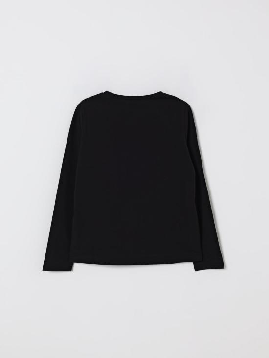 25FW [키즈] 리우조 티셔츠 GF5008J0088 S9149 Black - LIU JO