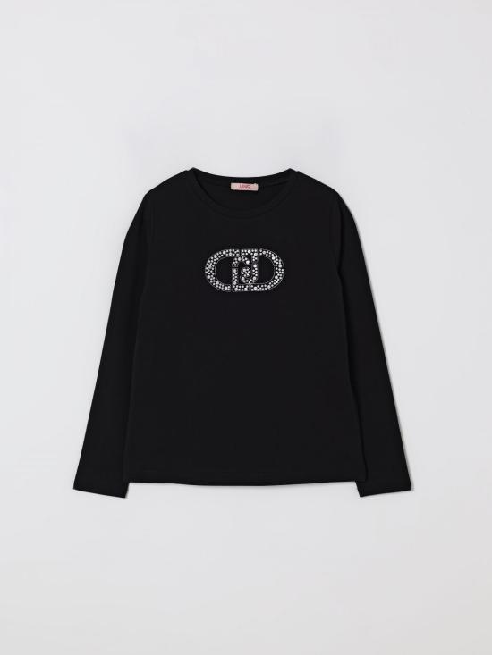 25FW [키즈] 리우조 티셔츠 GF5008J0088 S9149 Black