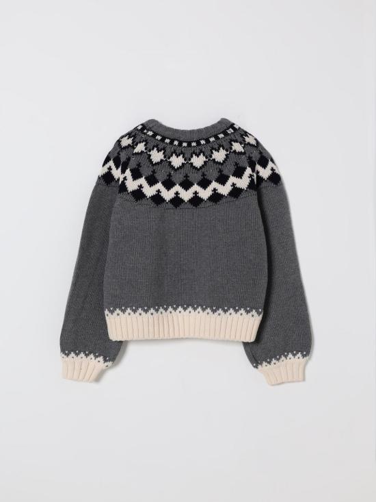 25FW [키즈] 끌로에 풀오버 C20797 A46 Grey - CHLOE